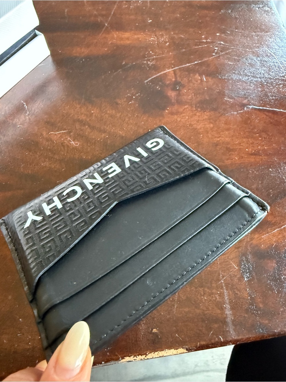 Givenchy Black Leather Cardholder - Picture 7 of 7